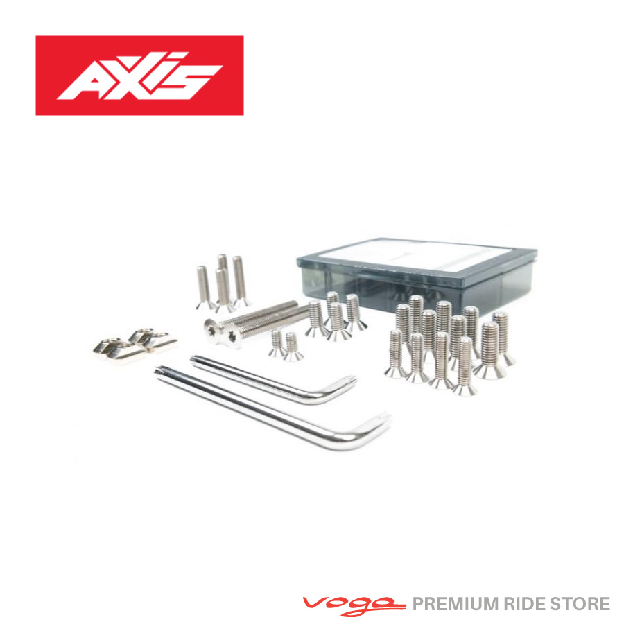 Axis titanium foil screw set