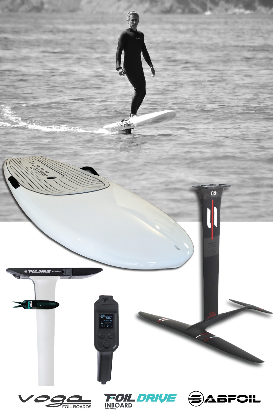 efoiling Voga Foil Boards
