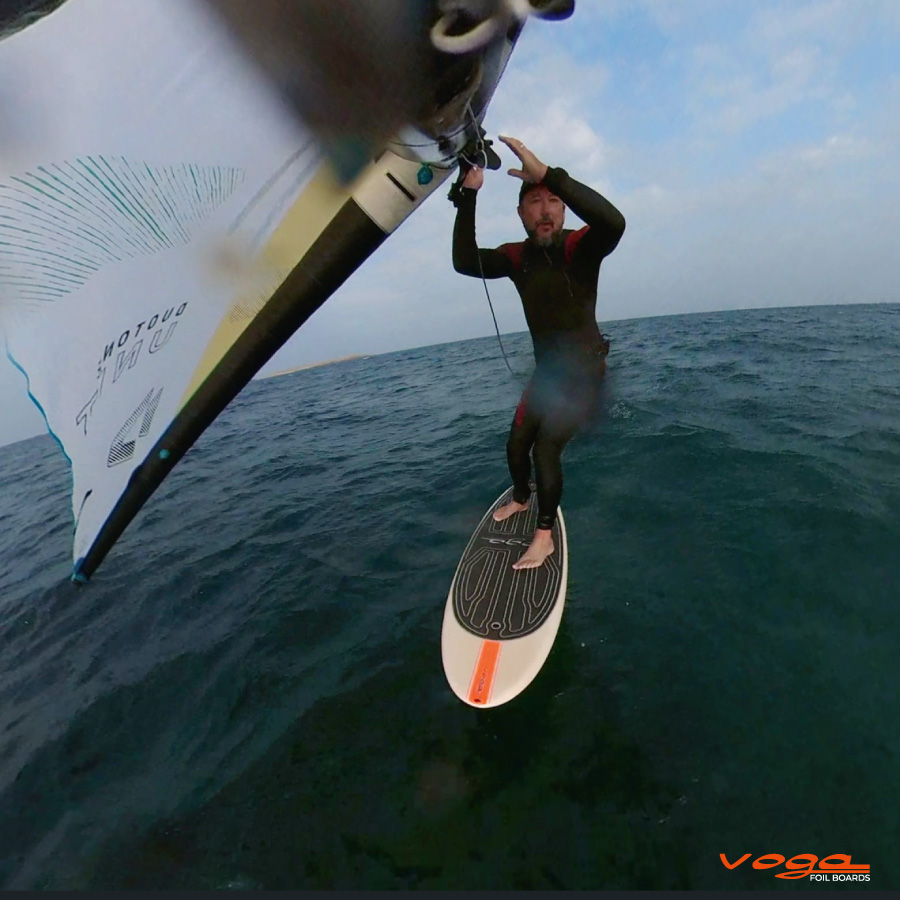 red gurval mid length surf
