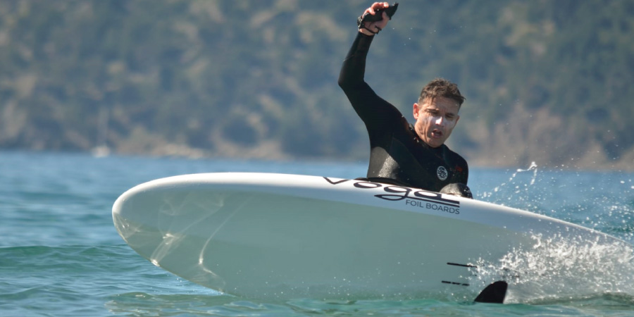 integrated foil drive board by voga marine