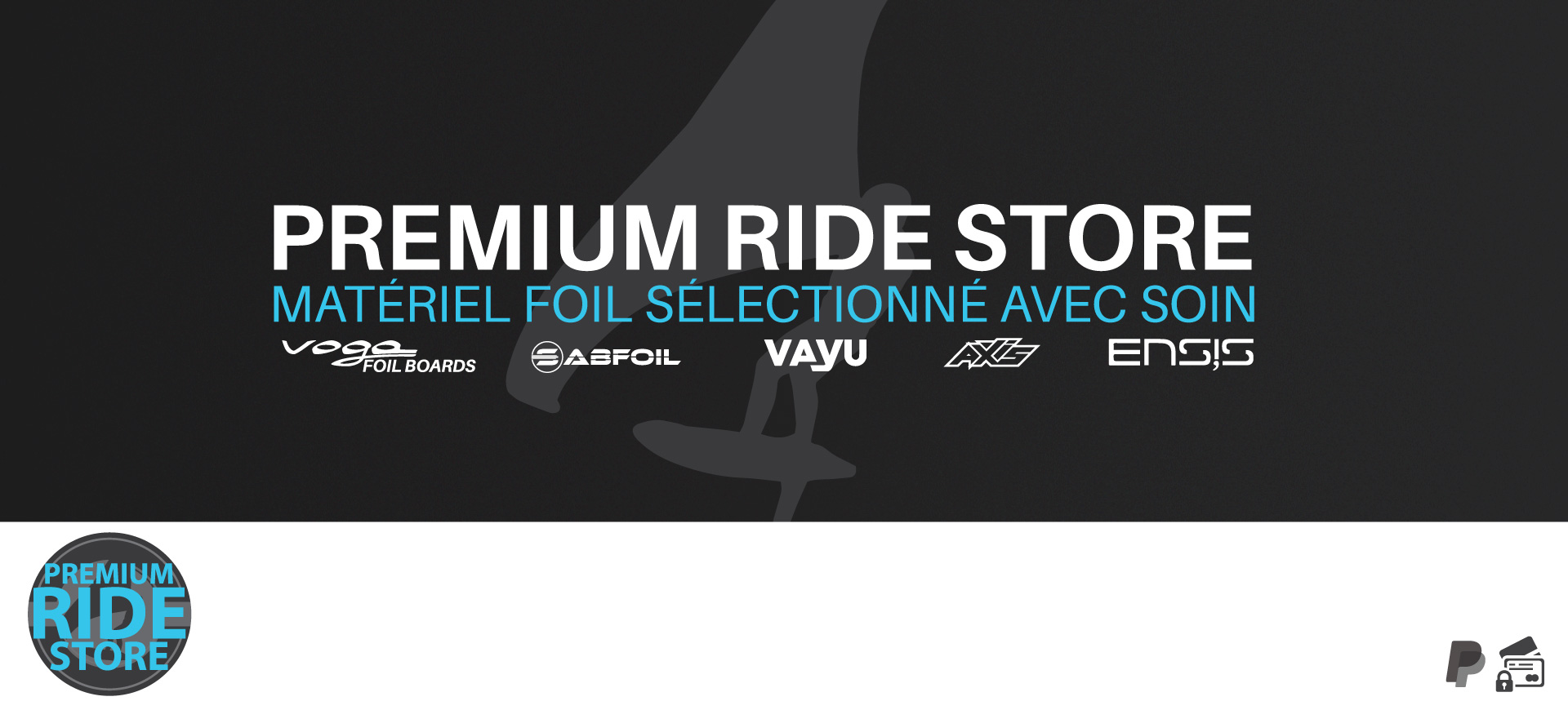 premium ride store materiel foil