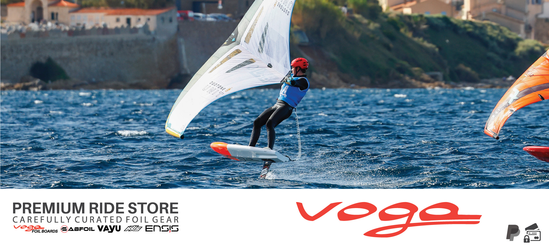 Voga Premium Ride Store race wing foil boards for speed sailing