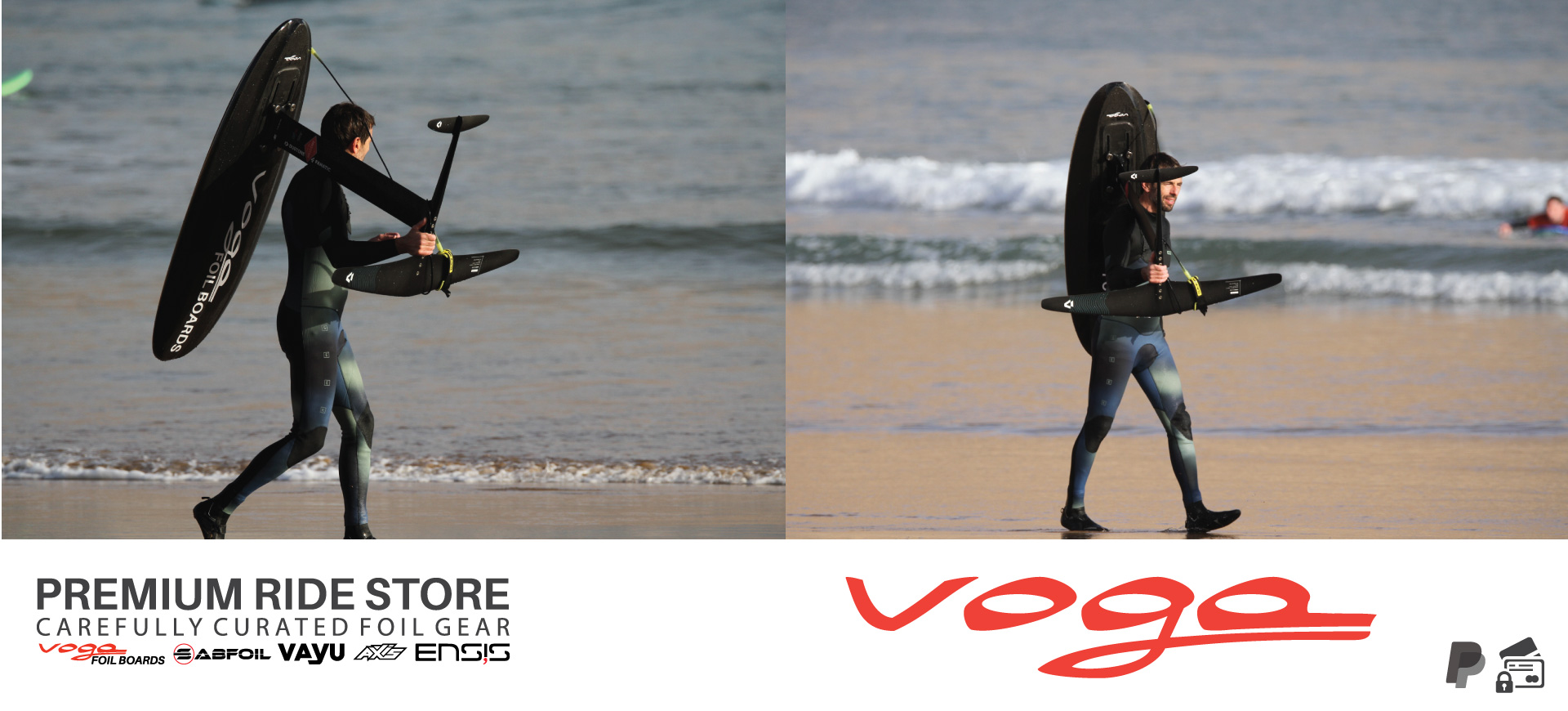 Voga Premium Ride Store custom surf foil boards