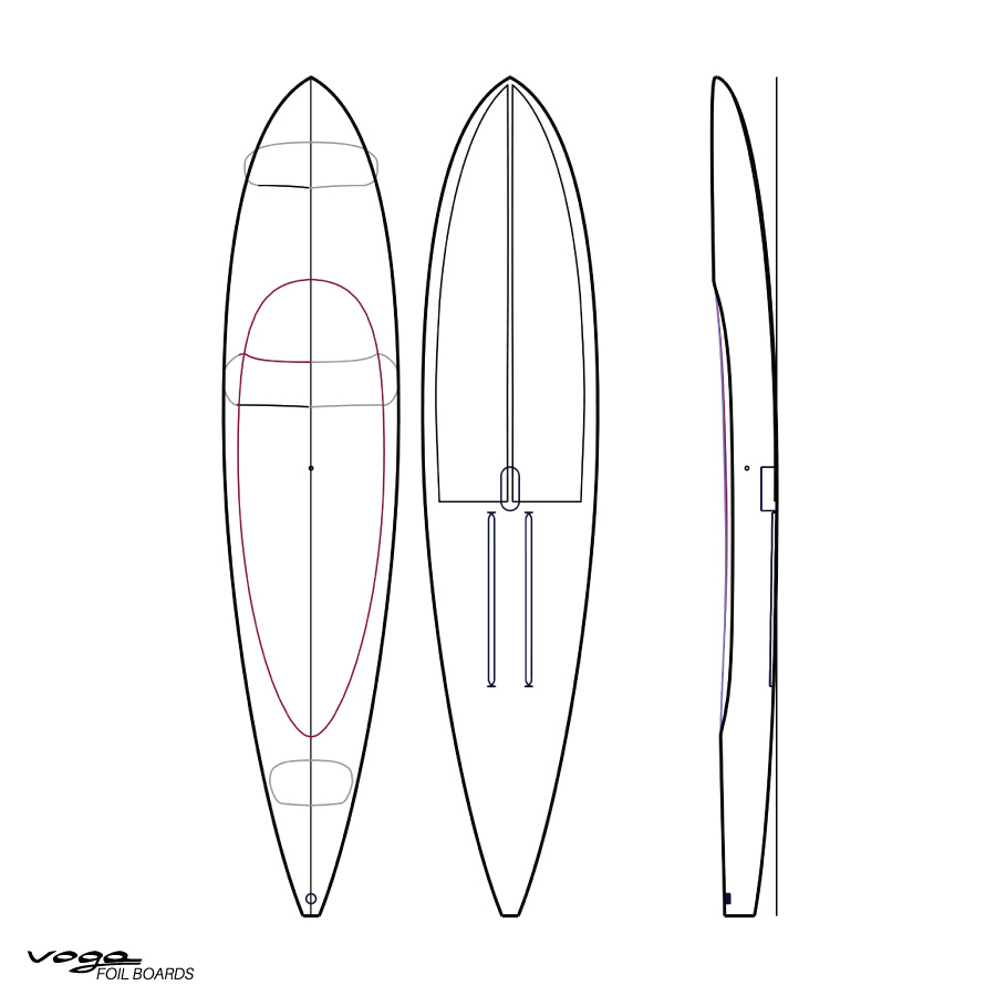 shape wireframe voga offshore pure sup downwind