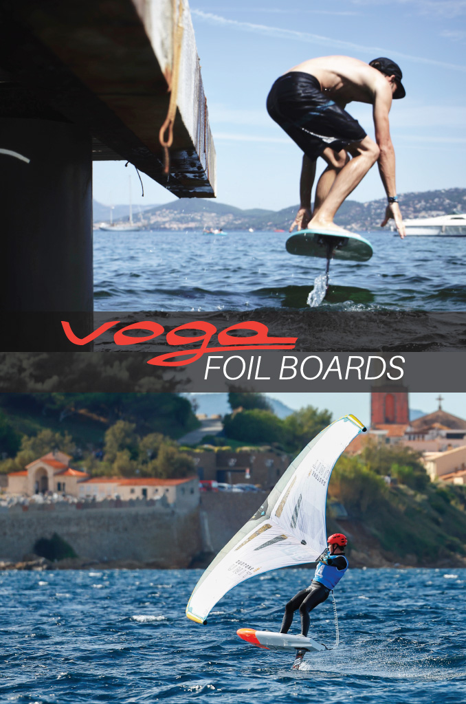 Voga Foil Boards fabricant de planches à foil en Méditerranée